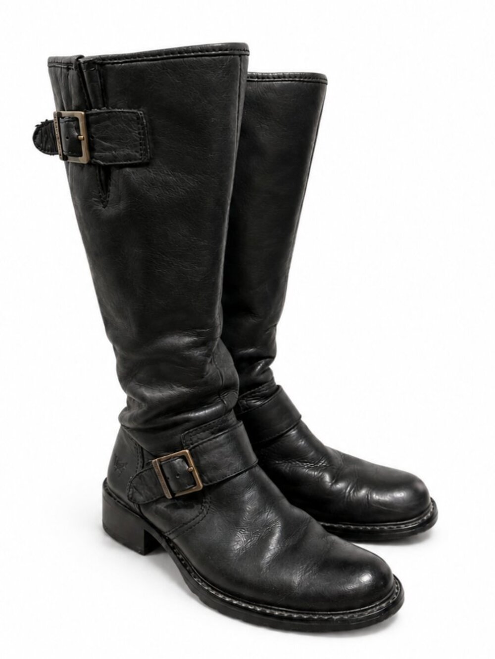 Timberland Earthkeepers Savin Hill Tall Riding Boots Women’s 6.5 Black Leather
